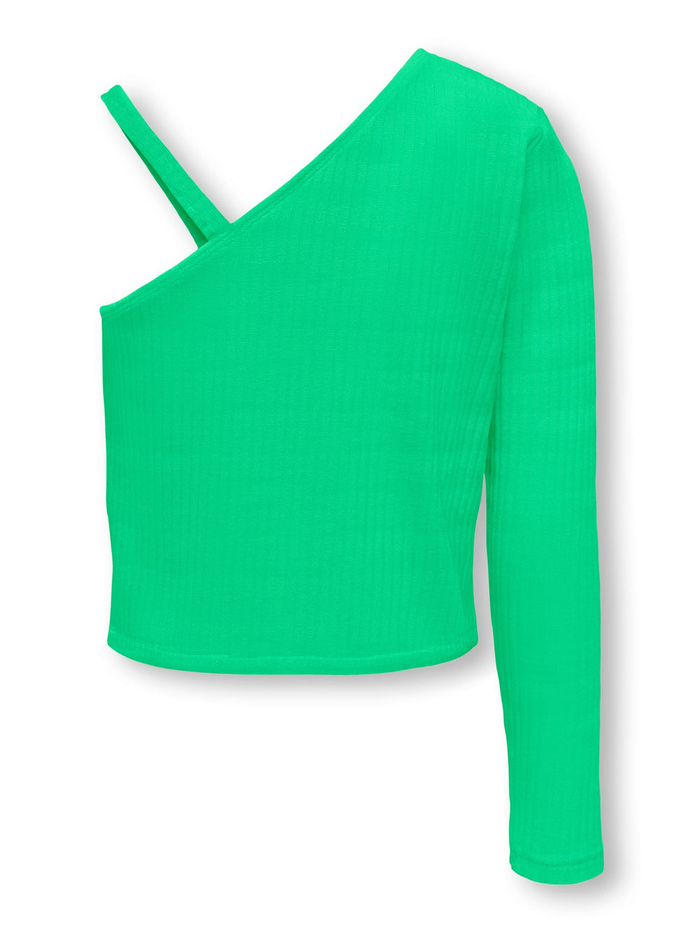 Kids Only KOGNELLA L/S ONE SHOULDER TOP – meisjes - Groen