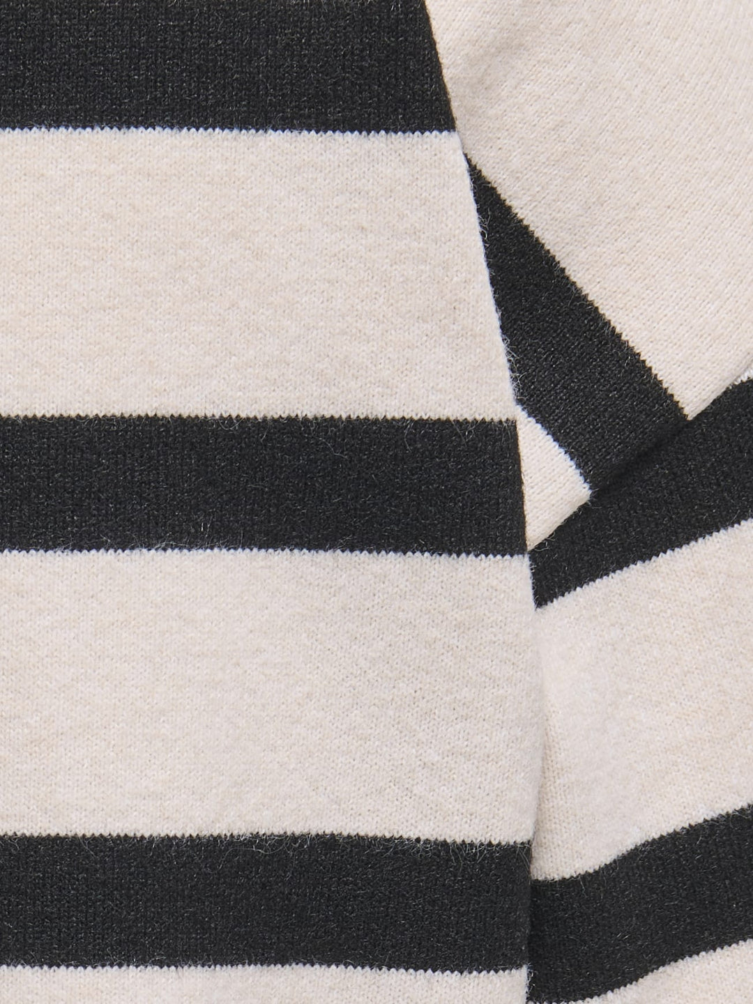 Kids Only KOGAMA LS STRIPE LOOSE HIGHNECK KNT – meisjes trui - Zand Dessin