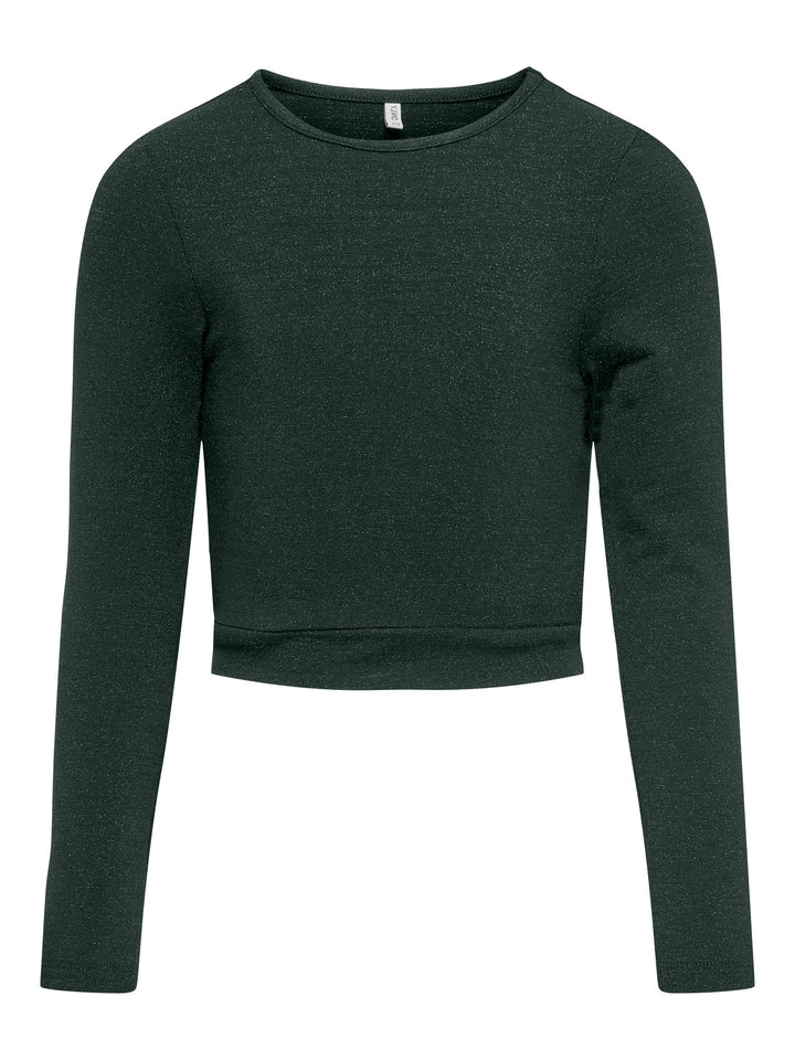 KIDS ONLY KOGroma top donkergroen – meisjes