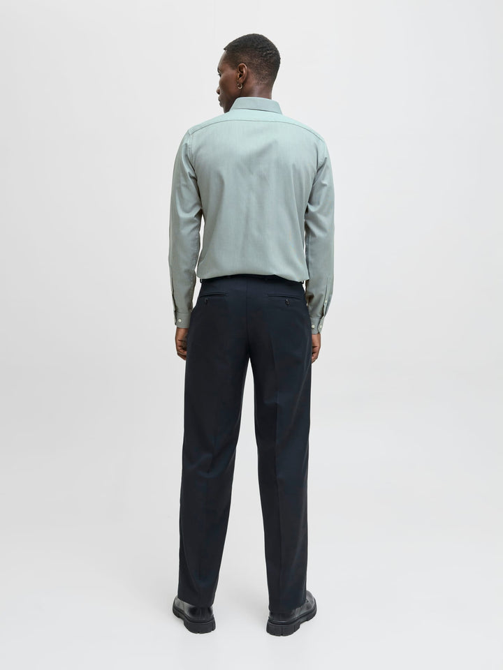 Jack & Jones Blaparker overhemd l/m oud groen – heren