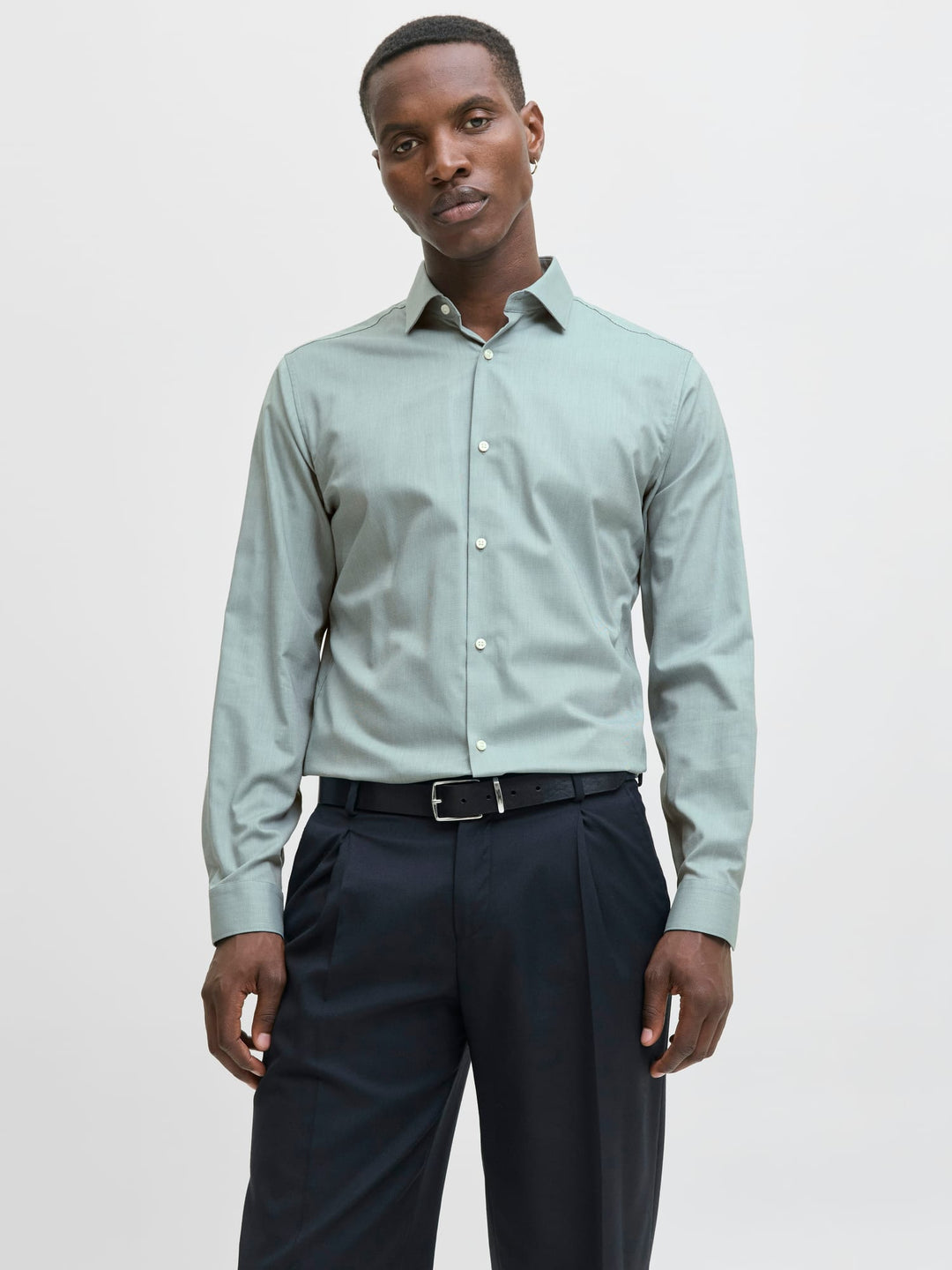 Jack & Jones Blaparker overhemd l/m oud groen – heren