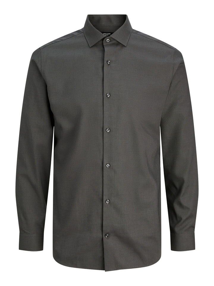 Jack & Jones Blaparker overhemd l/m antraciet – heren