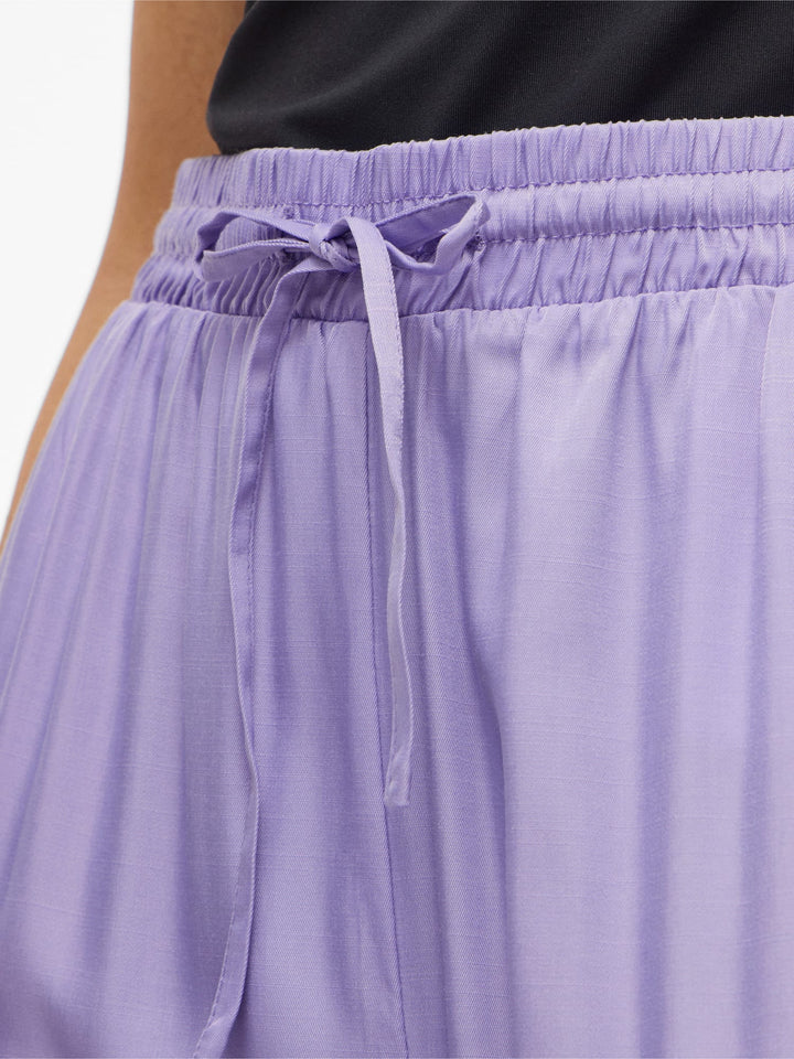Vila VIBOLIS HW PANTS/1 paars – dames lange broek