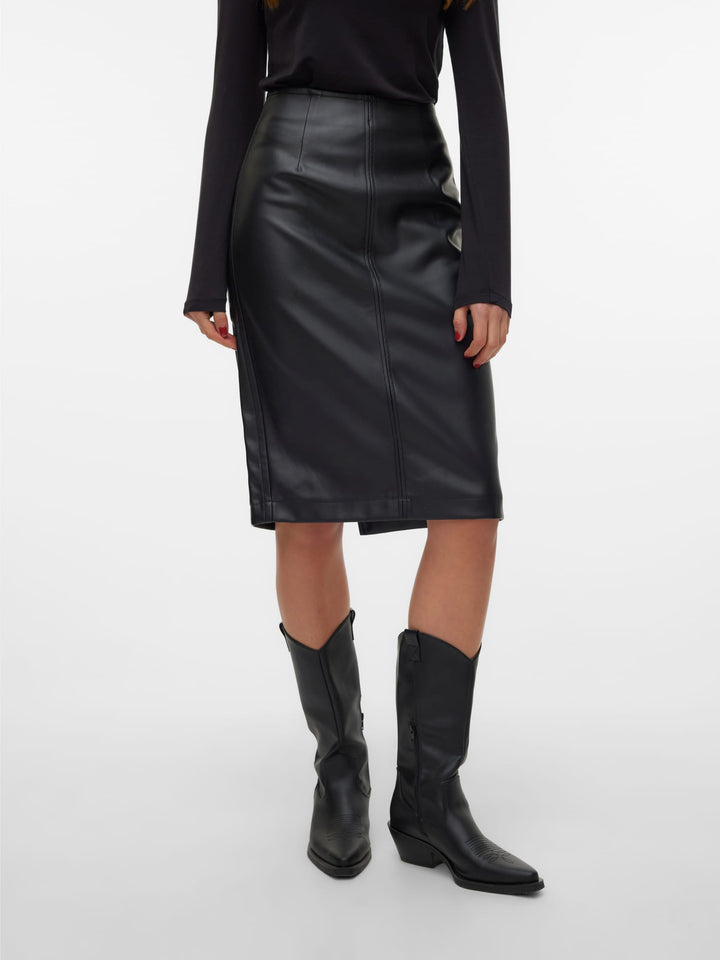 VERO MODA 10310873 Bliss rok midi zwart – dames