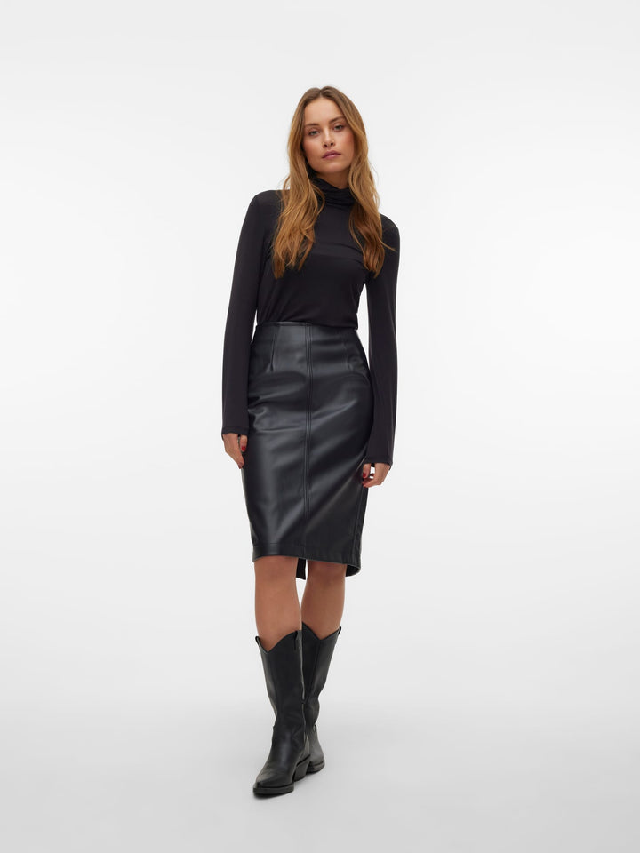 VERO MODA 10310873 Bliss rok midi zwart – dames
