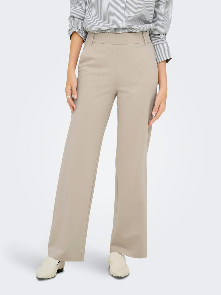 Only poptrash lange broek beige – dames - L34