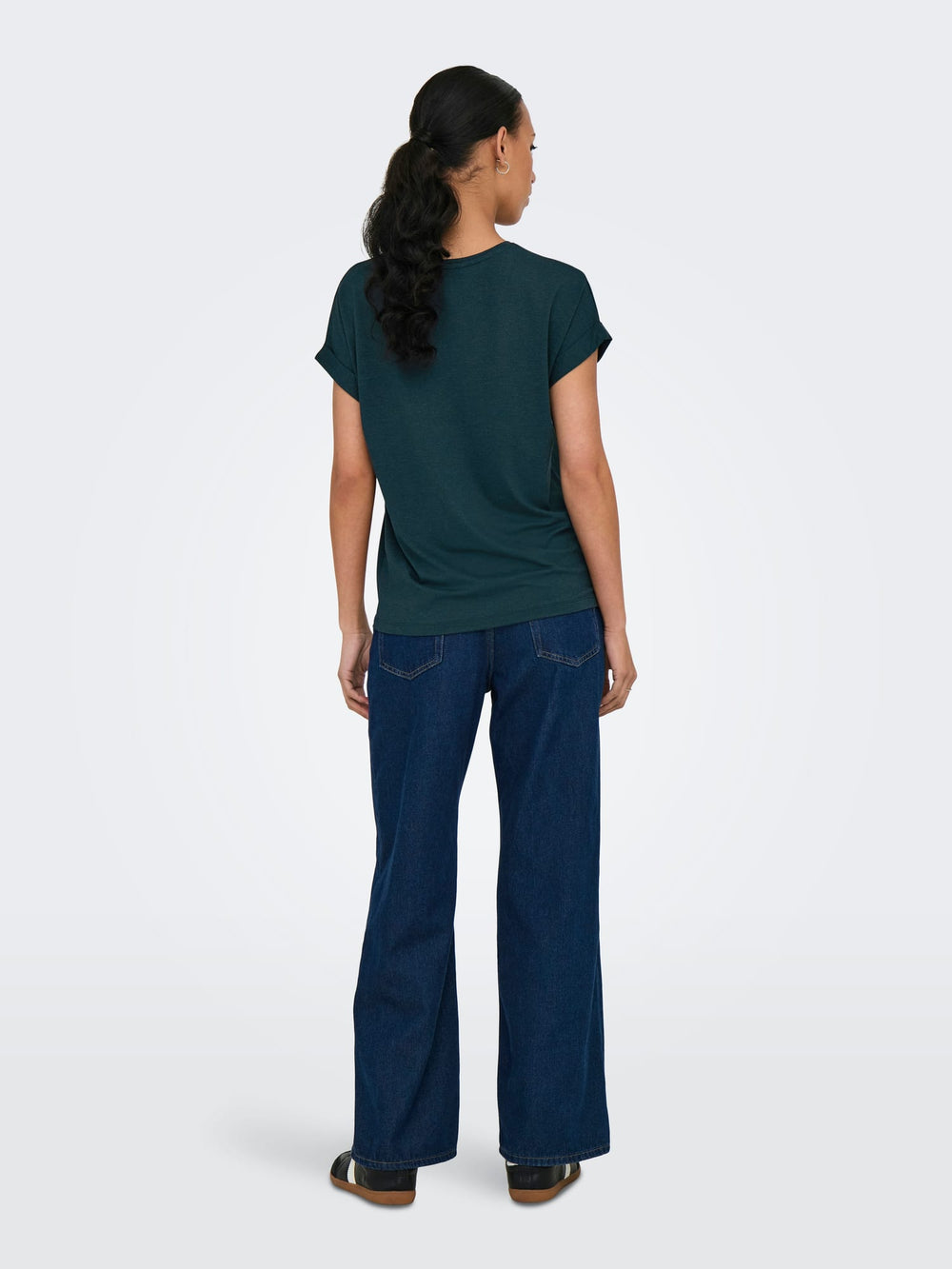 Only ONLMOSTER S/S O-NECK TOP NOOS JRS – dames t-shirt navy