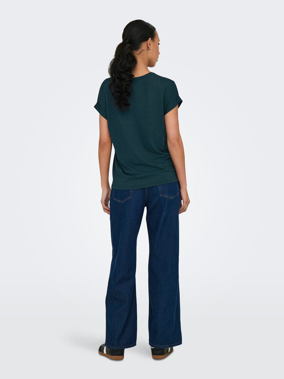 Only ONLMOSTER S/S O-NECK TOP NOOS JRS – dames t-shirt navy