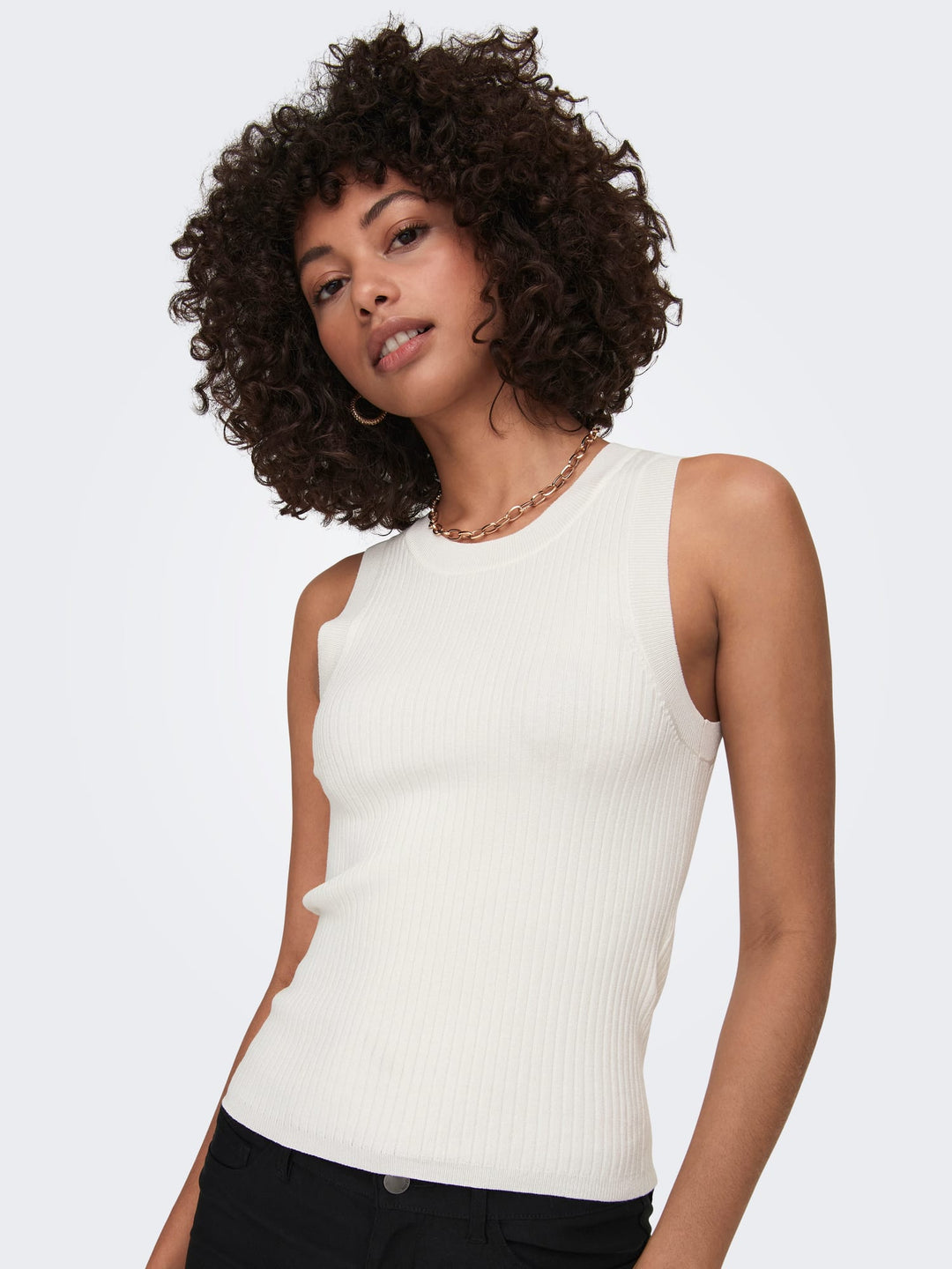 Jacqueline de Yong JDYAYA Tank Top Off-White – dames