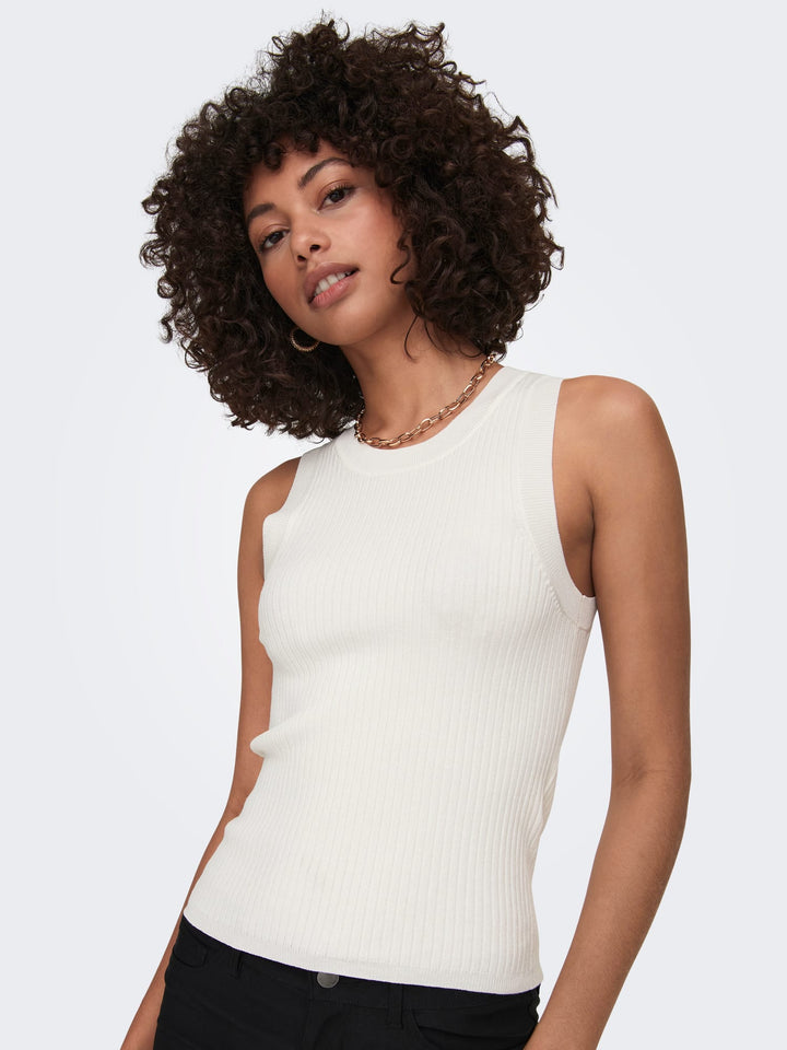 Jacqueline de Yong JDYAYA Tank Top Off-White – dames