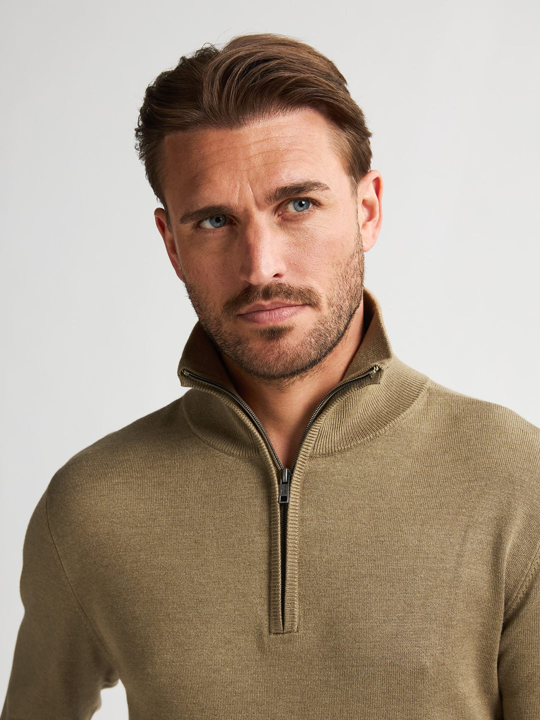 Petrol men M-3050-KWC207 trui camel – heren