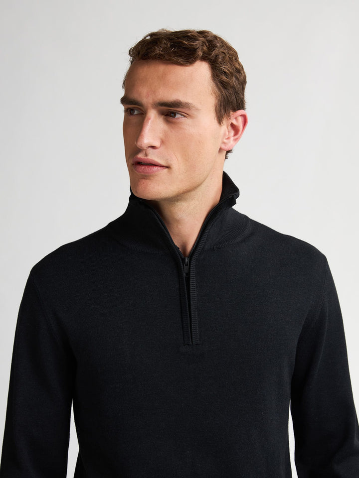 Petrol men M-3050-KWC207 coltrui zwart – heren