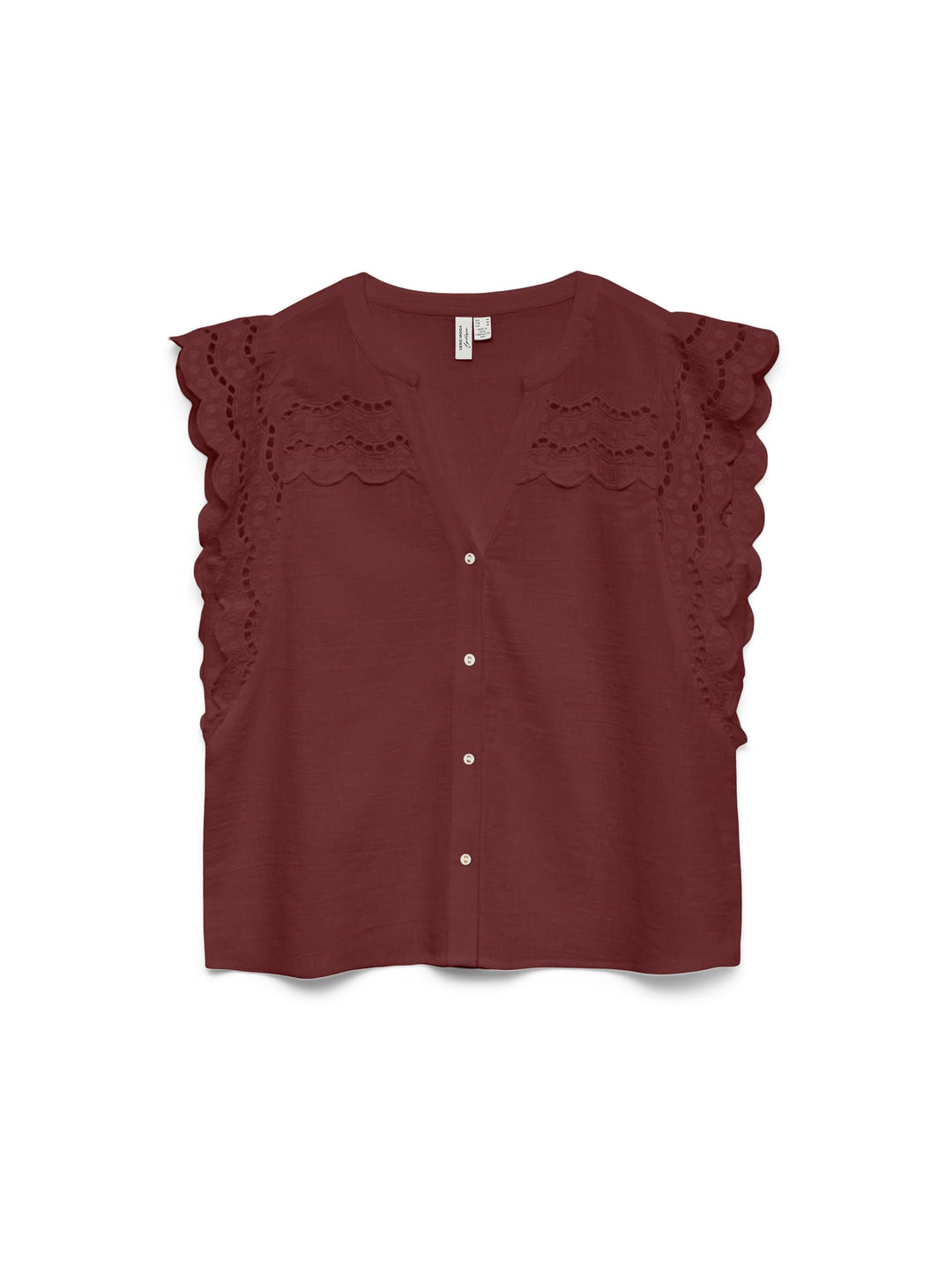 VERO MODA Jayla top bordeaux – dames