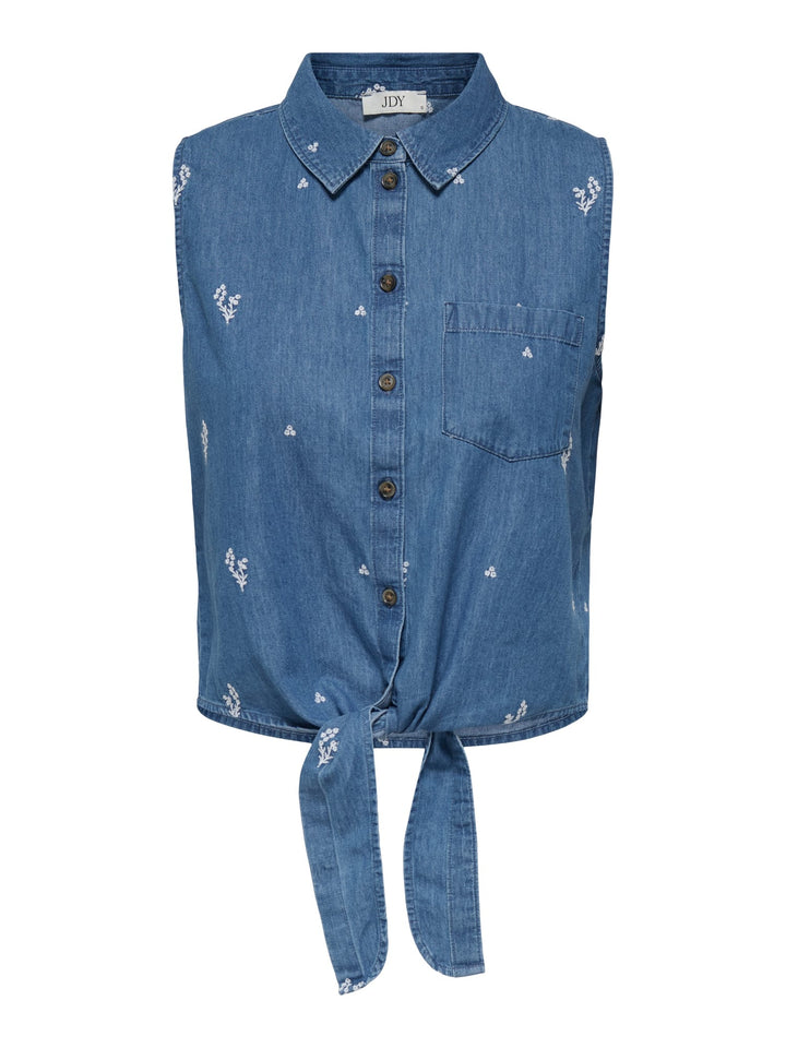 jacqueline de yong 15321112 Kai blouse z/m denim blue denim