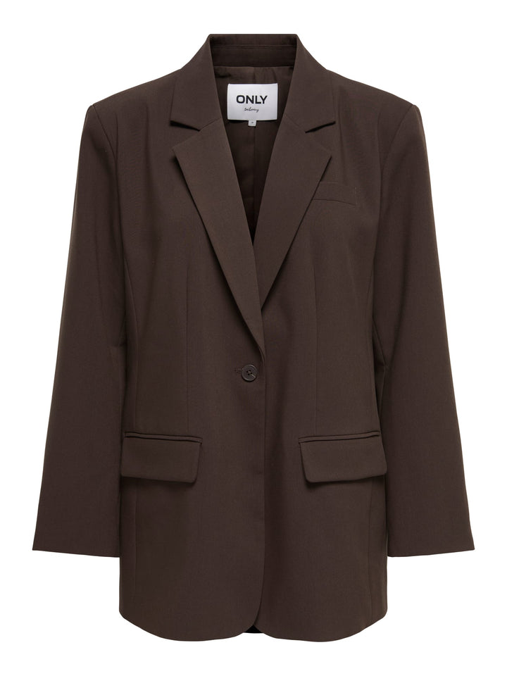 Only blazer dames bruin – Linda