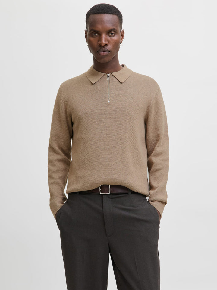Jack & Jones Blamilano polo beige – heren