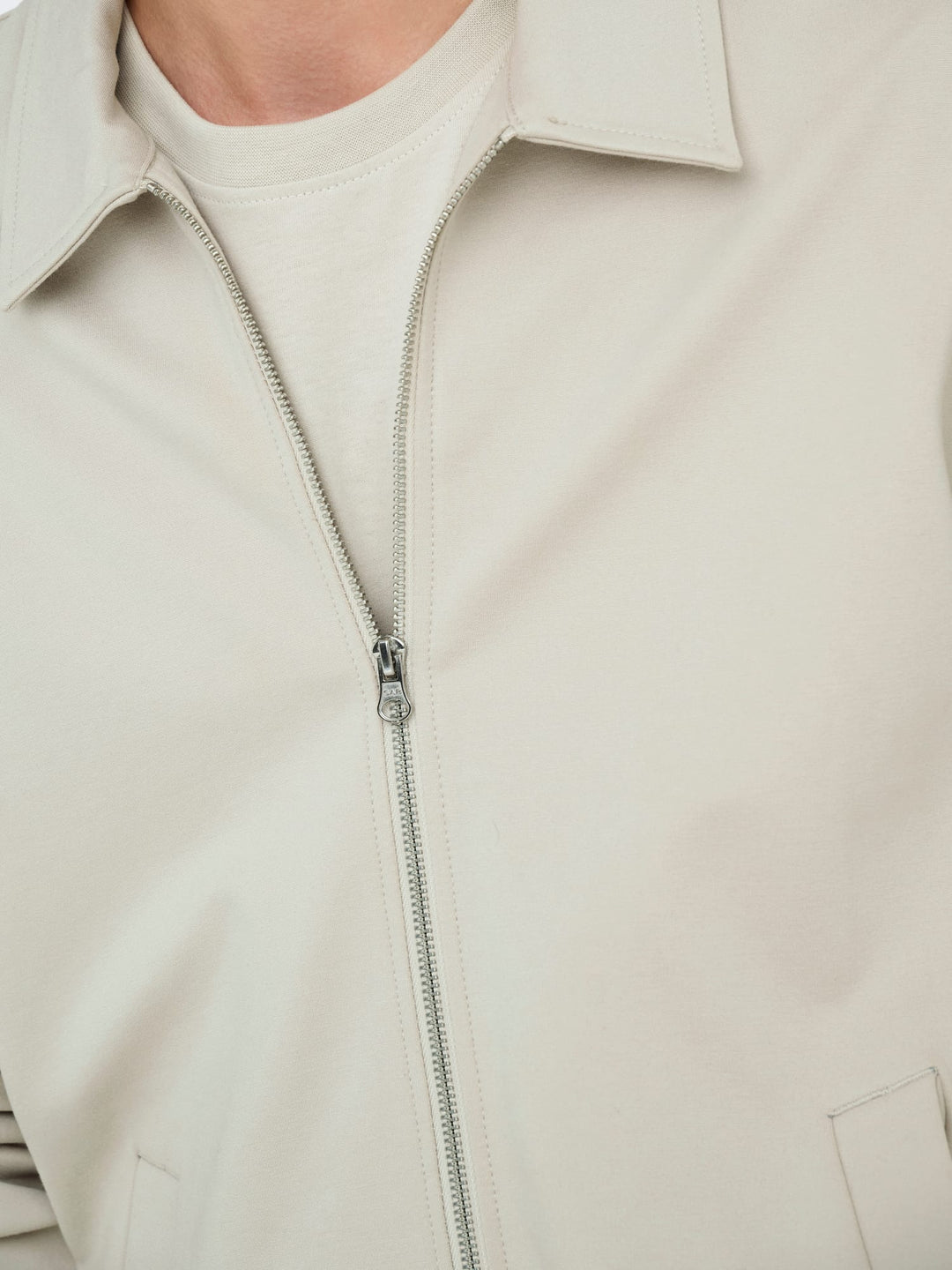 ONLY &amp; SONS 22034236 Jakes vest sweat beige – heren
