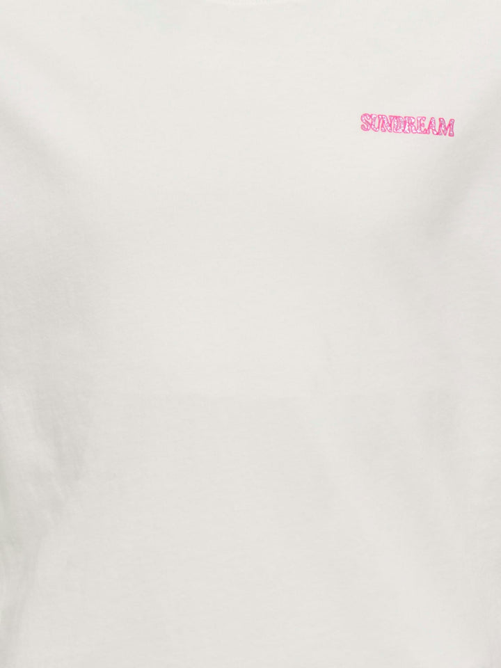 Kids Only T-shirt off-white – meisjes