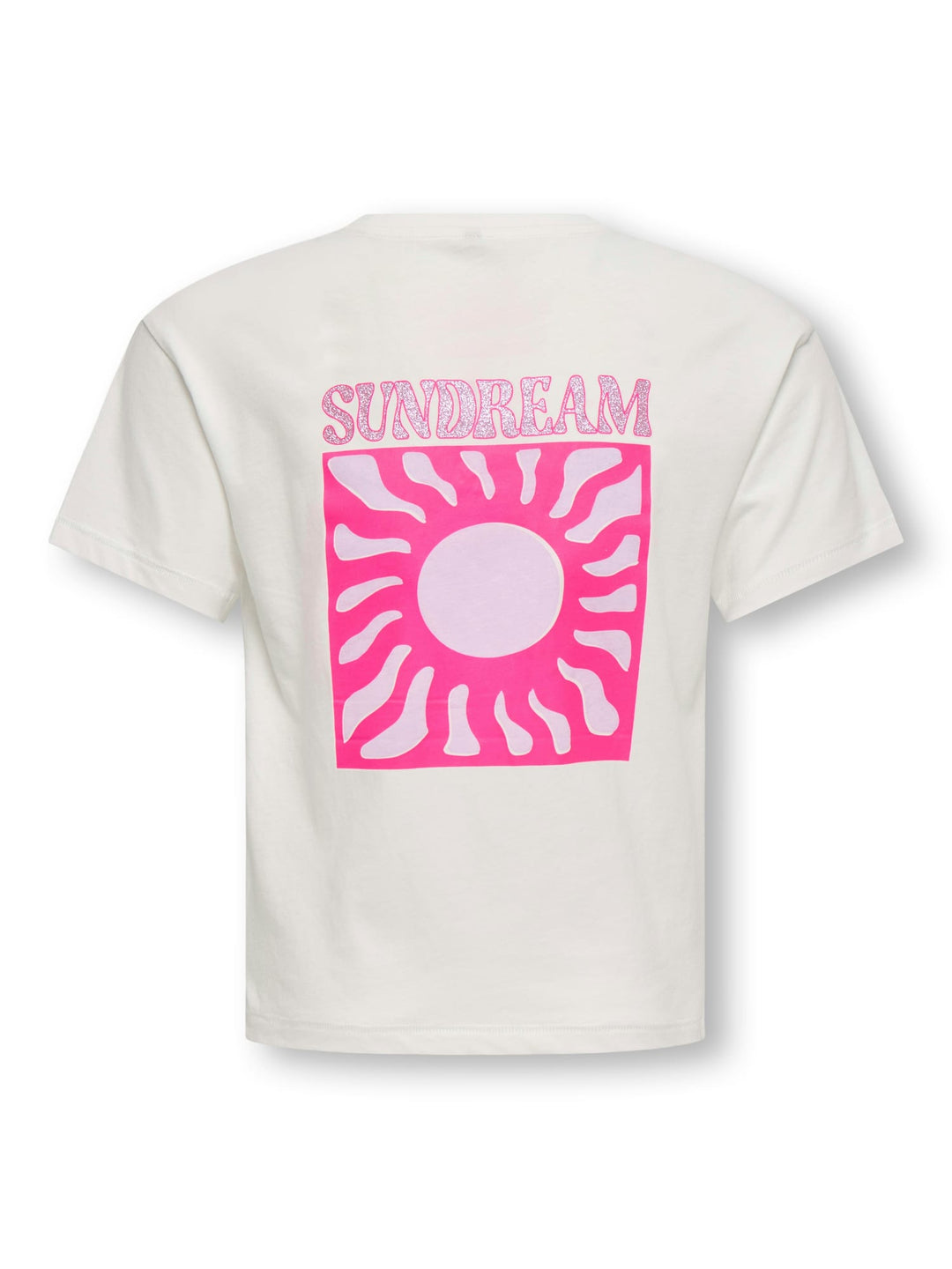 Kids Only T-shirt off-white – meisjes