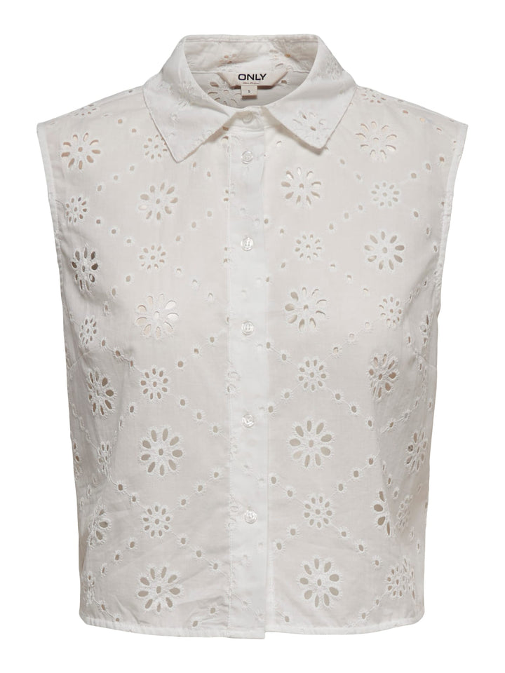 Only ONLALITHEA SL blouse wit dessin – dames