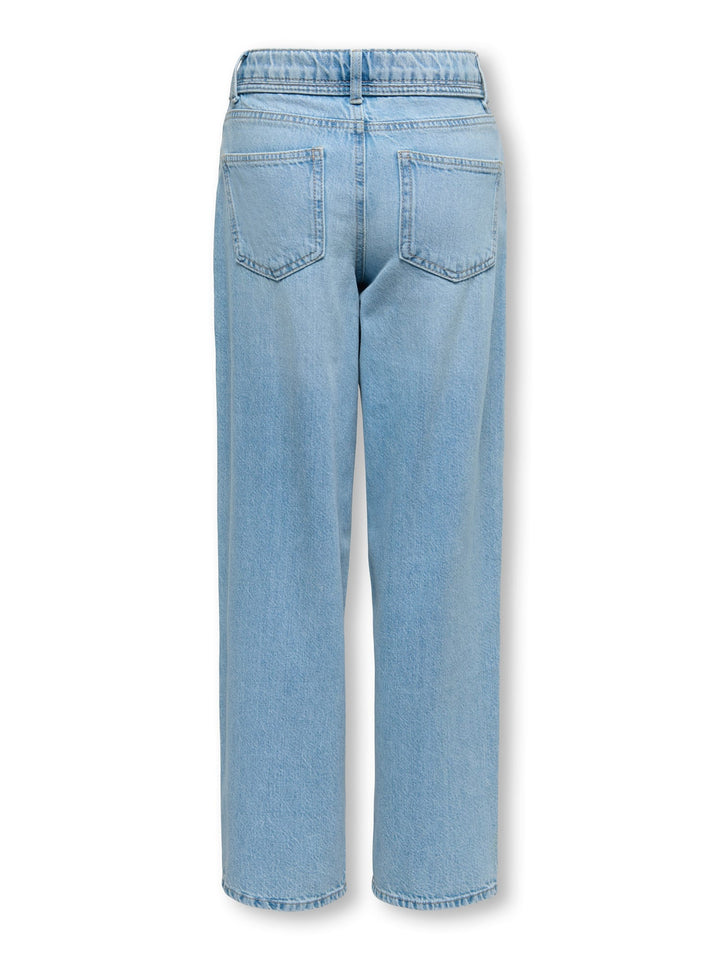 Kids Only Gianna jeans loose fit – meisjes - Blue Denim