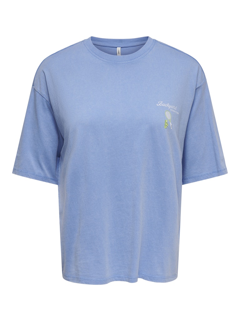 Only Shania T-shirt lichtblauw – dames