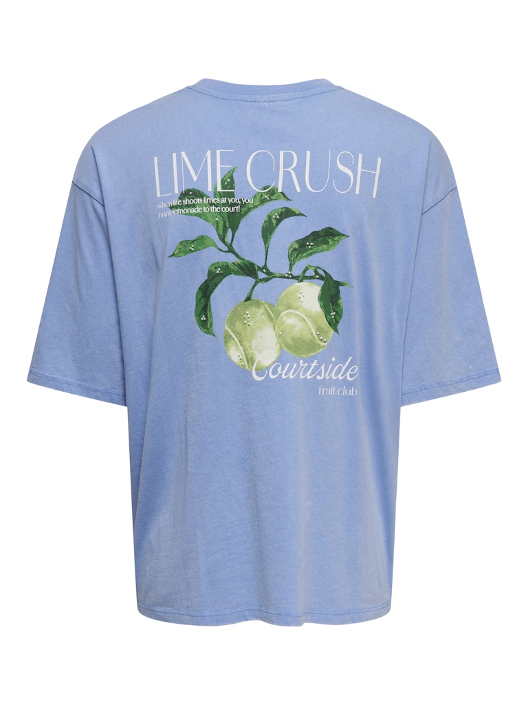 Only Shania T-shirt lichtblauw – dames