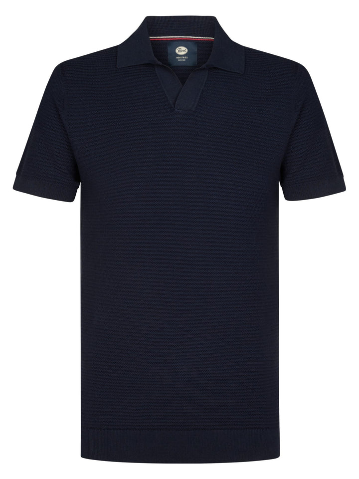 Petrol men M-1060-KWC205 polo navy – heren