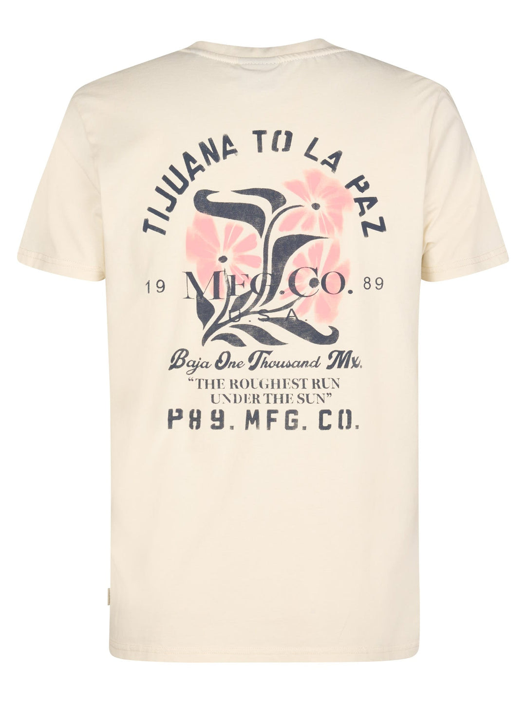 Petrol men M-1060-TSR625 t-shirt ecru – heren