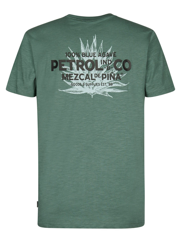 Petrol men M-1060-TSR744 t-shirt oud groen – heren