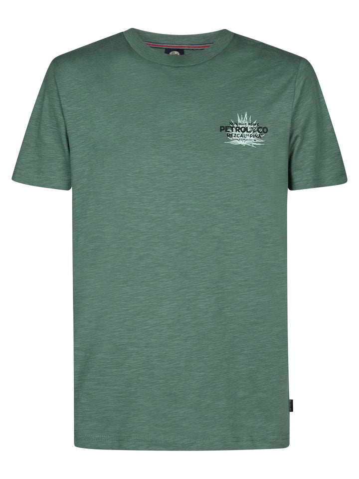 Petrol men M-1060-TSR744 t-shirt oud groen – heren