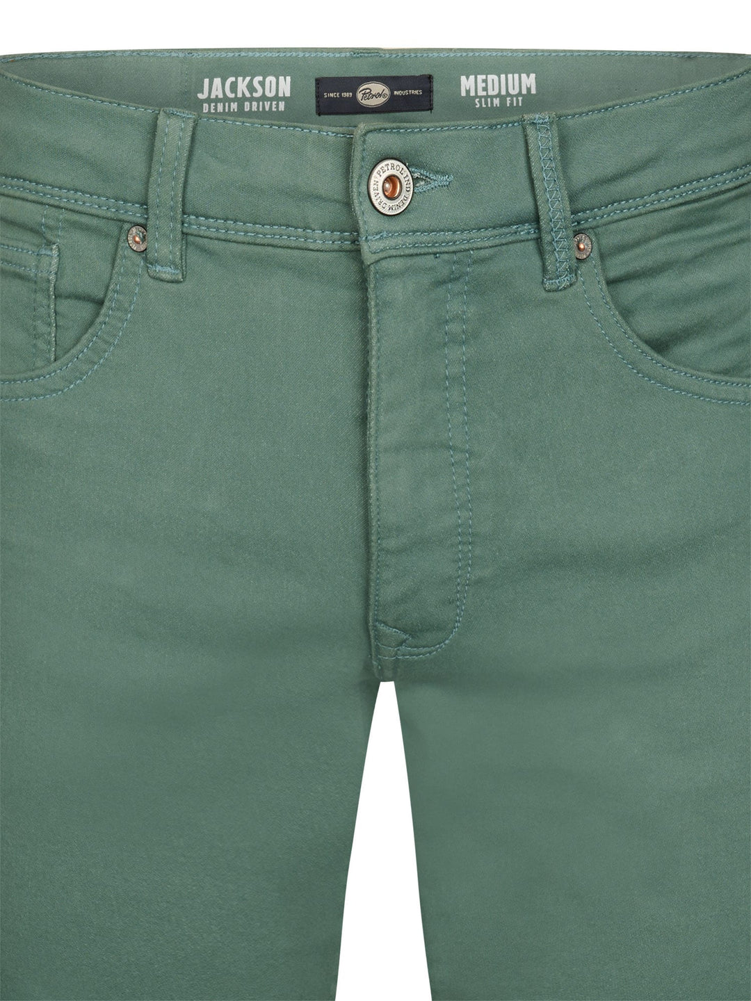 Petrol men M-ROS-SHO005 short oud groen – heren