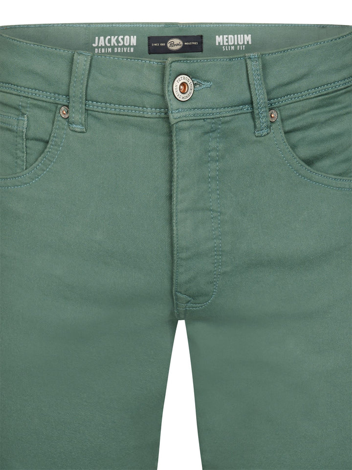 Petrol men M-ROS-SHO005 short oud groen – heren