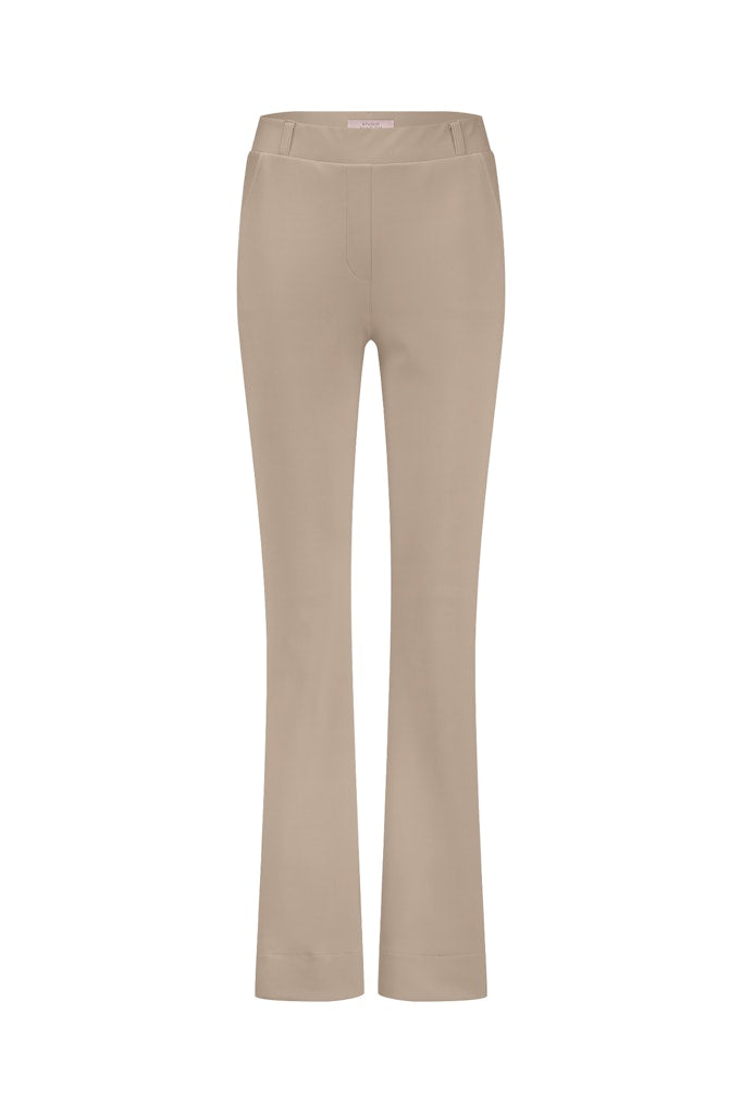 Studio Anneloes 94800 flair bonded – lange broek dames - Zand