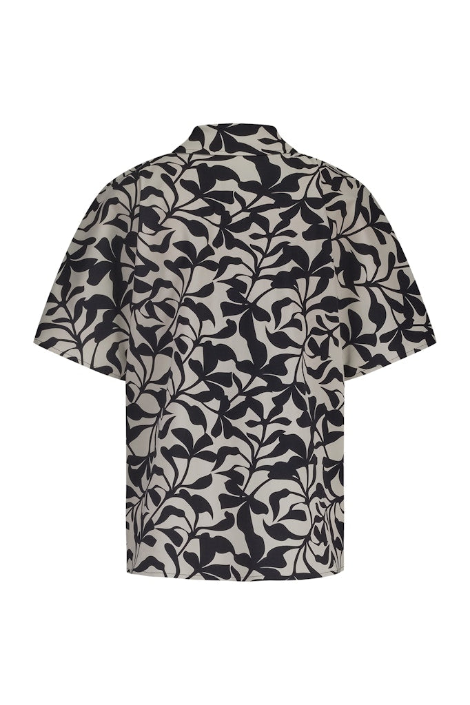 Studio Anneloes Barb leaves blouse off-white – dames