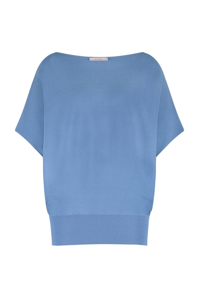 Studio Anneloes Lenti pullover – dames trui blauw