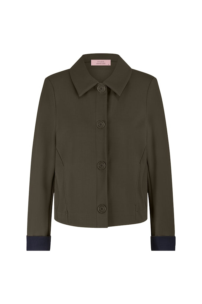 Studio Anneloes Hilly jack dames – army