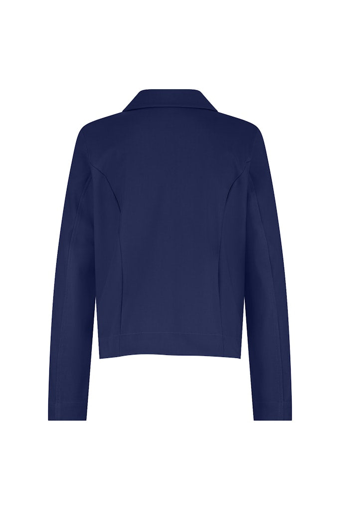 Studio Anneloes Hilly bonded jacket – damesjack blauw