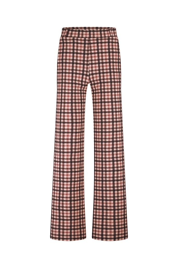 Studio Anneloes Lexie lange broek dames – roze dessin
