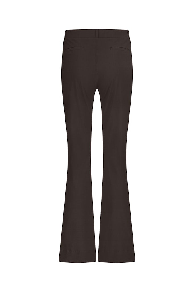 Studio Anneloes 94800 flair bonded – dames lange broek bruin