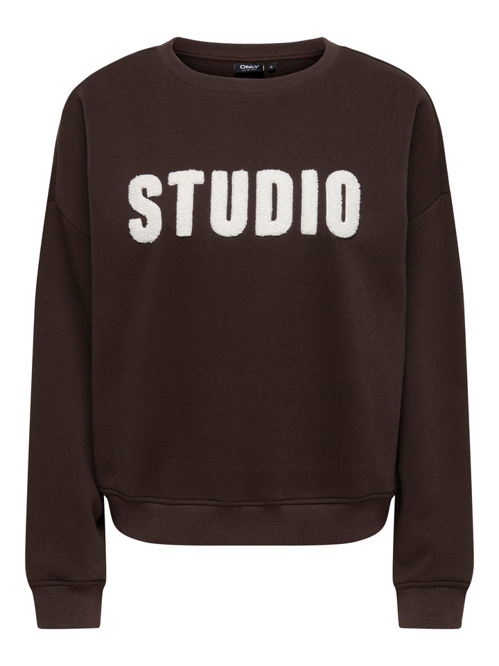 Only 15254183 Sweat bruin – dames
