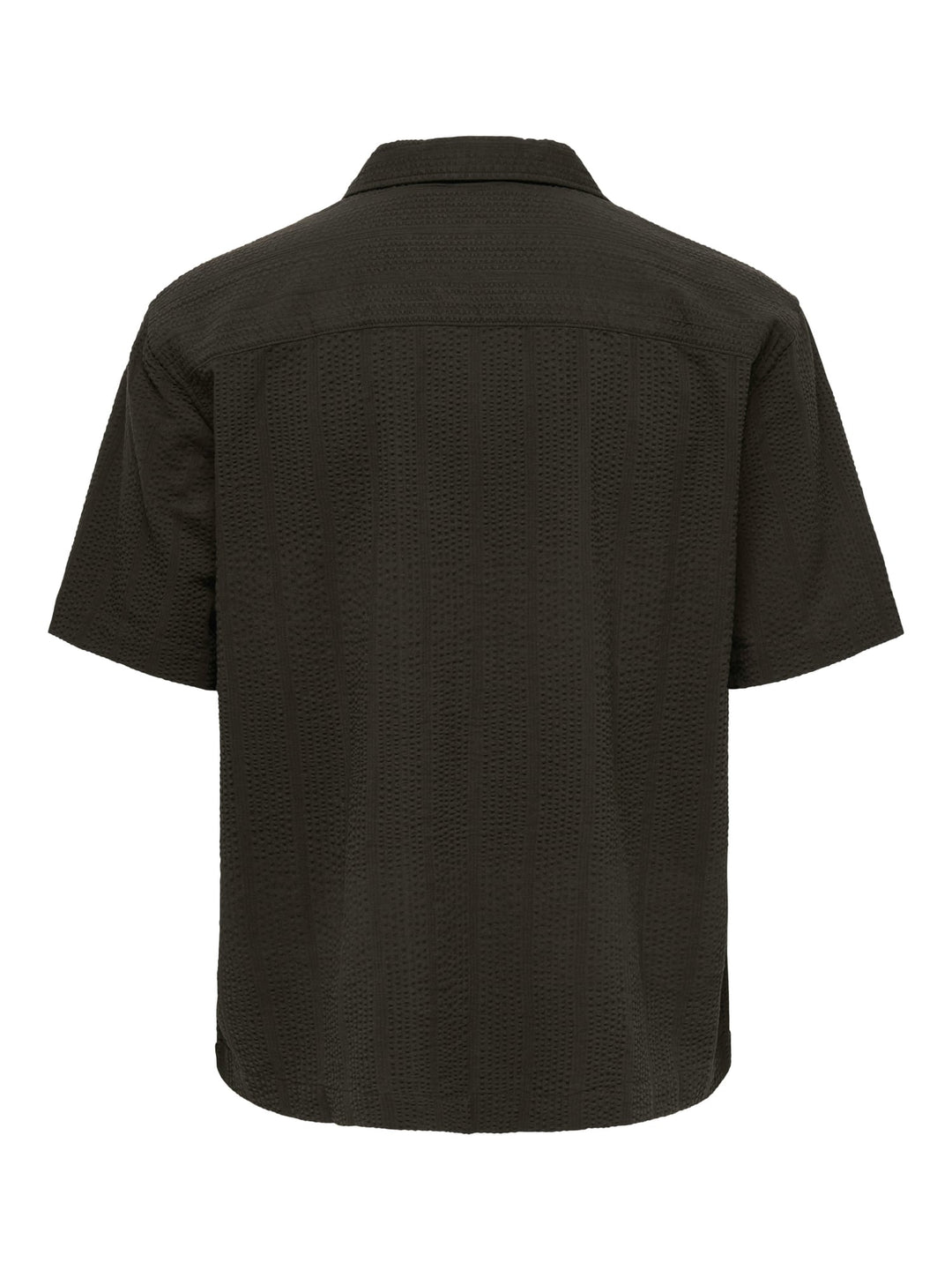 ONLY & SONS 22038003 Cruz overhemd k/m bruin – heren