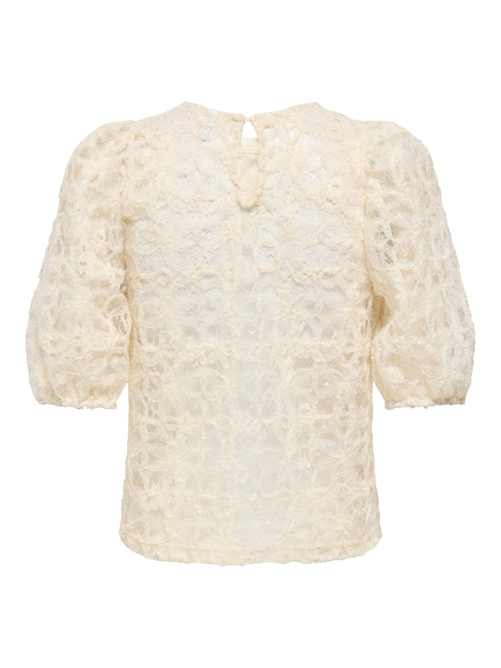 Only 15372720 Benia T-shirt ecru – dames