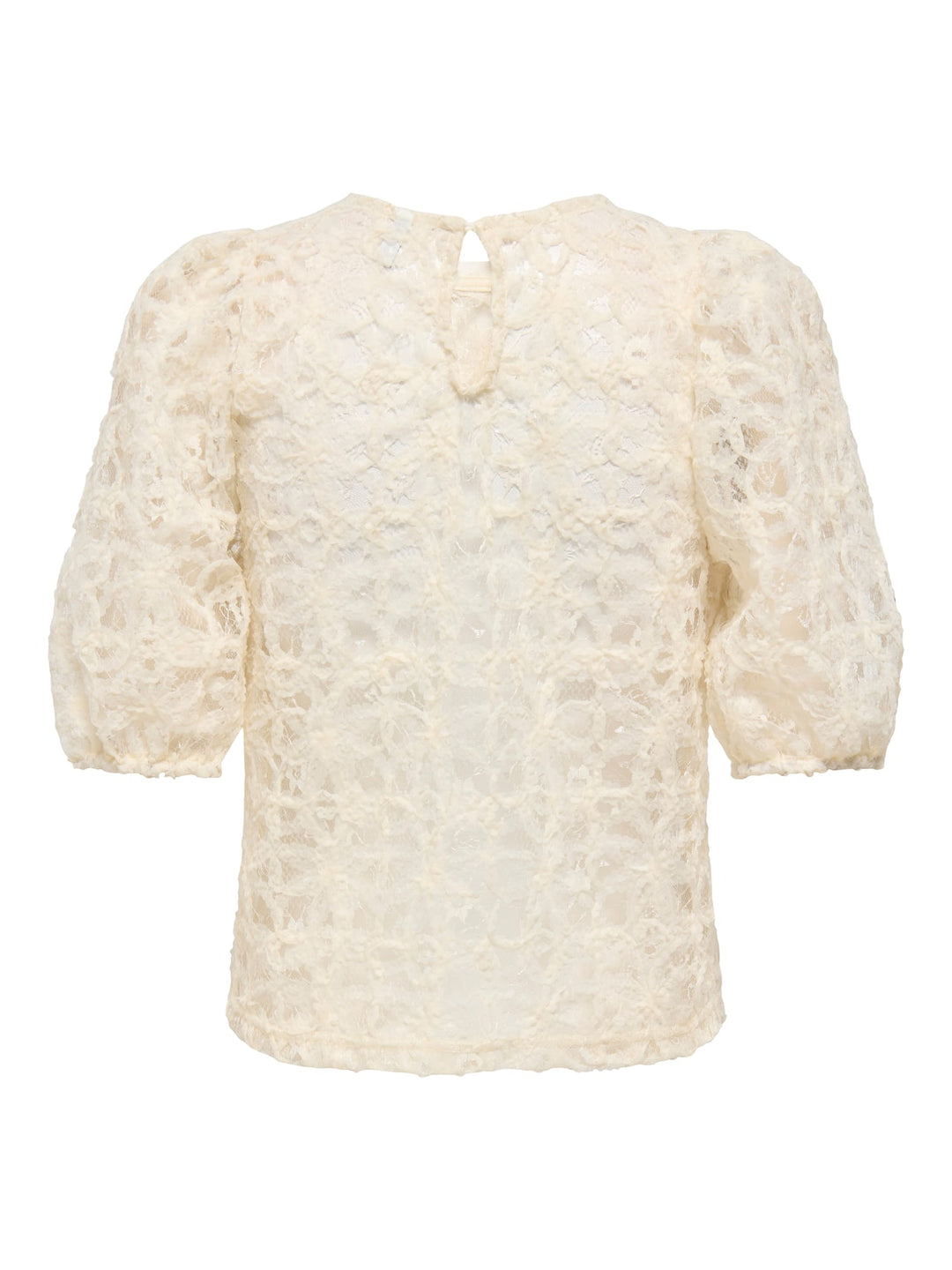 Only 15372720 Benia T-shirt ecru – dames