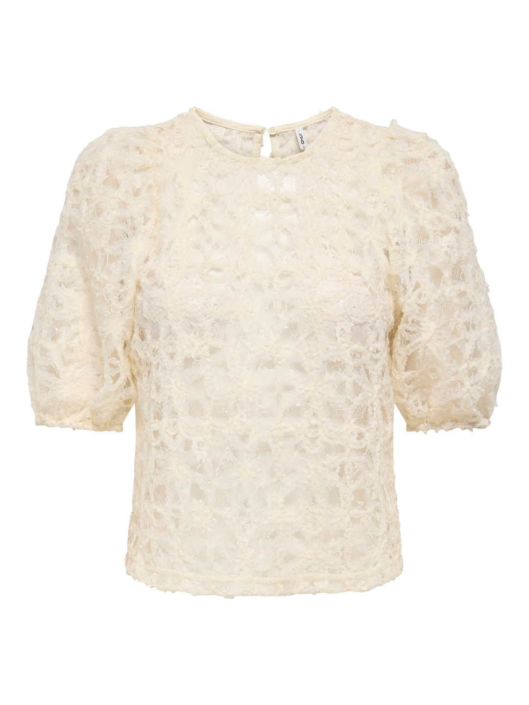 Only 15372720 Benia T-shirt ecru – dames