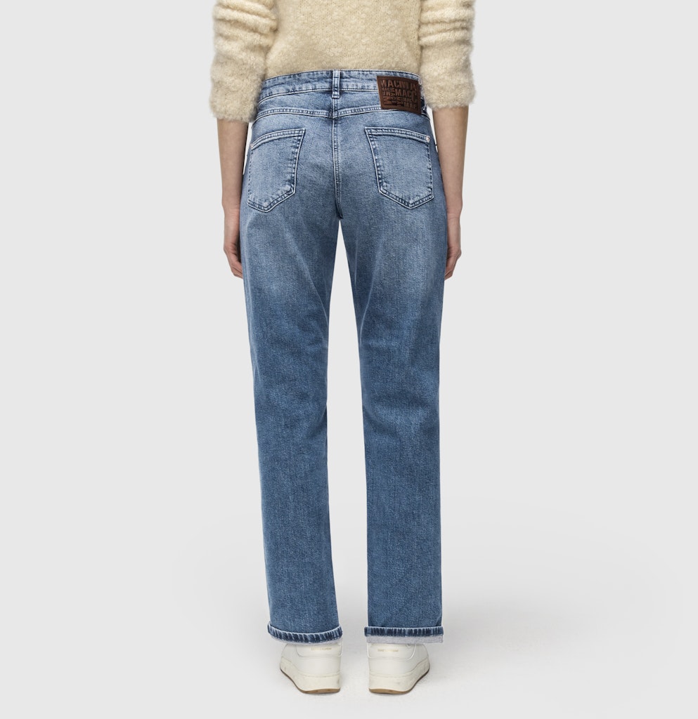 MAC jeans regular-straight fit dames - blue denim