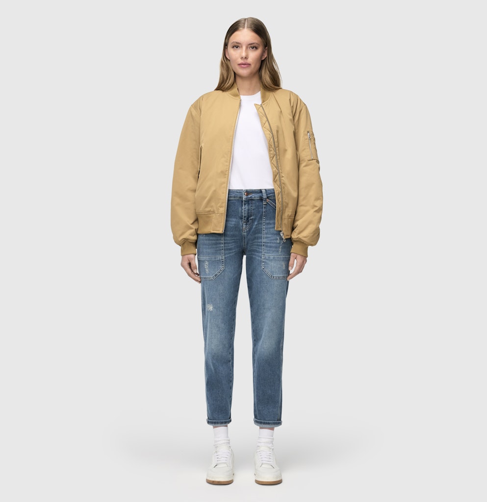 MAC women jeans low croth-baggy fit – 2803 0333l - Blue Denim
