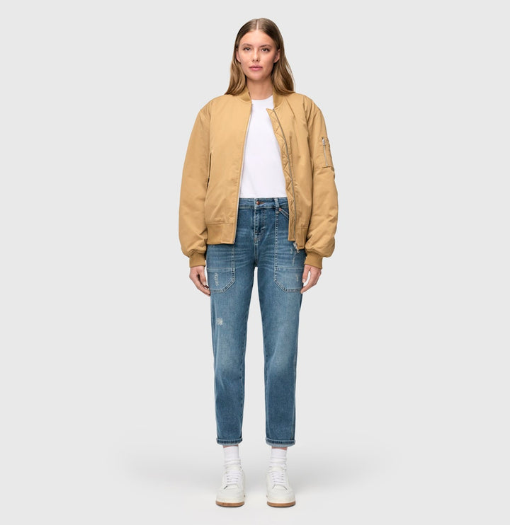 MAC women jeans low croth-baggy fit – 2803 0333l - Blue Denim