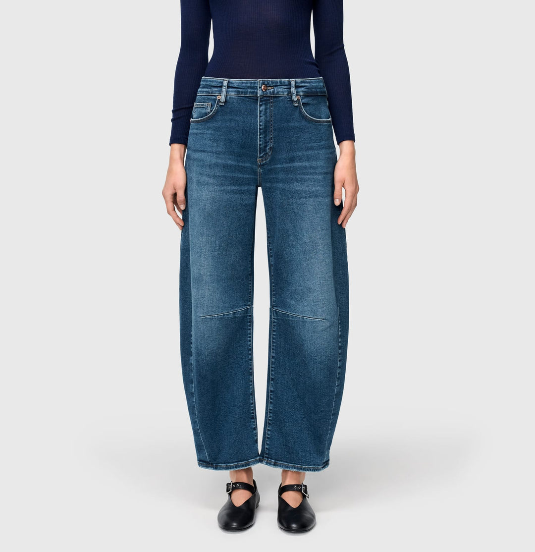 MAC women 3123/90 0333L loose fit jeans - dames - Blue Denim
