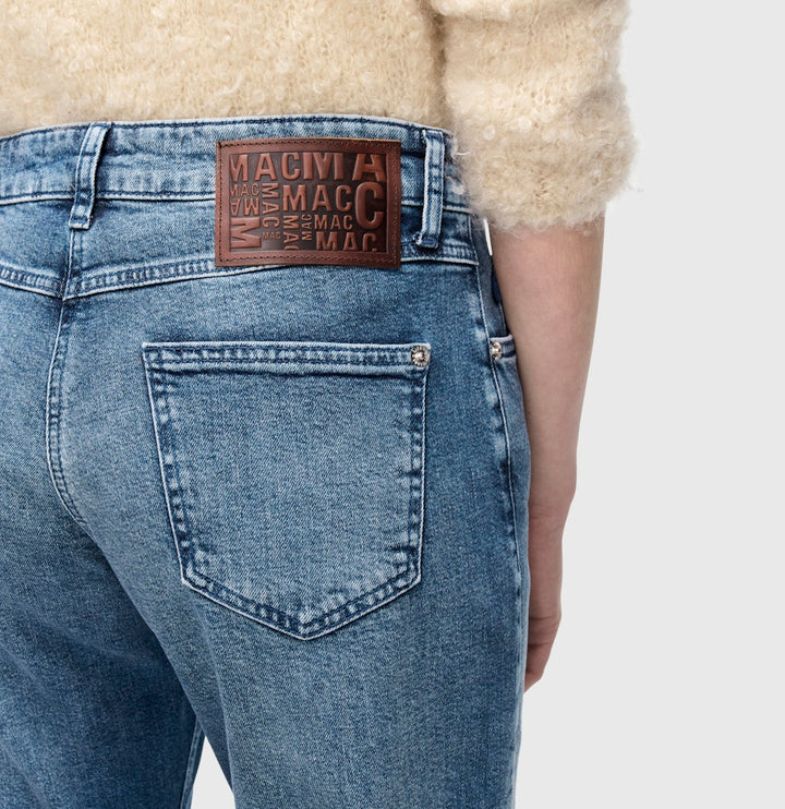 MAC jeans regular-straight fit dames - blue denim
